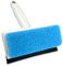 Andiker Rasqueta limpiacristales 2 en 1 con esponja, cepillo de limpieza para espejos, ventanas, azulejos, cristales de coche, limpiacristales profesional para el baño del hogar