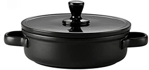 YQBUER Keramik Crock Pot Massive Suppe Pot Heißer Eintopftopf Kässerkochkochkocher Kochgeschirr Keramik -Suppenküche Küche Keramik Eintopftopf (Size : 2.0l)