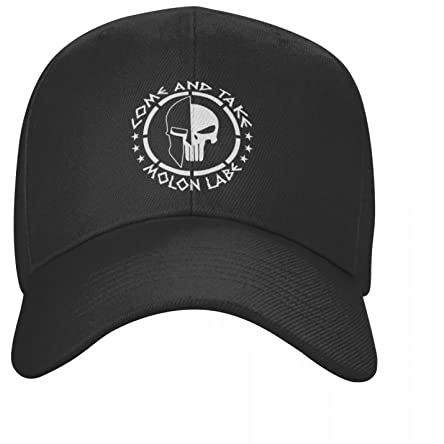 Baseballmütze Sparta Molon Labe Spartanischer Totenkopf Baseballkappe Sonnenschutz Frauen Männer Verstellbare Papa Hut Sommer Snapback Caps Hut