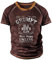 Herren XXL T-Shirt Long T-Shirt Herren Schwarze Shirts Schwarzes Business Hemd Herren Herren T Shirt Training Ärmellos Hemd Herren Lauftshirt Funktionsunterwäsche Herren Motorrad Sommer