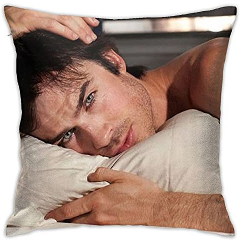 Ian Somerhalder Kissenbezüge für drinnen und draußen, weiß, PC28, 45 x 45 cm