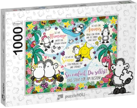 puzzleYOU: Puzzle 1000 Teile „Sei Du selbst!“