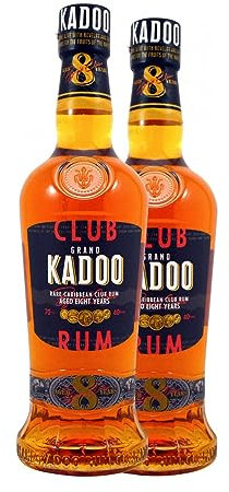 Ron Kirker Greer Club Grand Kadoo Rum 8 Años 70 cl (Caja de 2 Botellas de 70 cl)