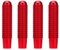 4 Stück Auto-Türverriegelungsstifte Aus Legierung, Sicherungsstift, Schraubknopf, Kompatibel Mit Mercedes Benz C W205 GLC GLE E W213 CLA GLA A-Klasse, Modifiziertes Zubehör (Color : Red S)