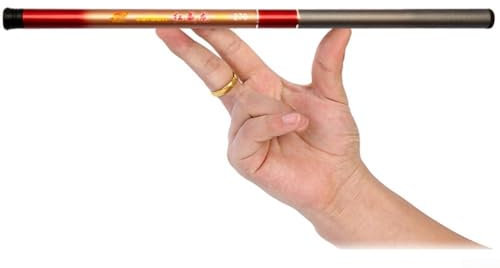 Leichte Teleskop-Angelruten 1 8 m bis 3 6 m FRP Handruten für Bach- und Flussangeln (2,4)