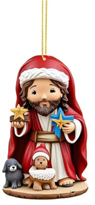 Decorazione per albero di Natale, decorazione natalizia, decorazione per albero di Natale, per Natale, Capodanno, decorazione