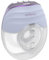 KISSBOBO Breast Pump, Electrical Hands-Free Wearable Portable Breast Pump with 3 Modes, 8 Levels, LED Display, Low Noise and Painless Breastfeeding Milk Pumps, Purple