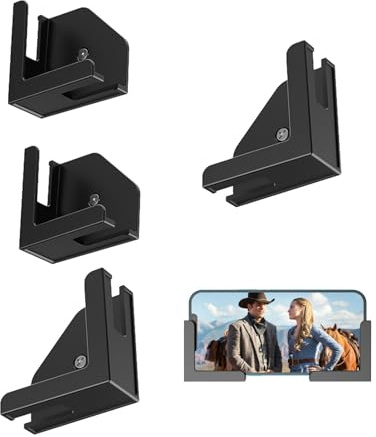 Wall Tablet Mount - Sturdy Devices Organizer, Wall Tablet Stand Dock | Modems Laptop Books Damage Fre Dock Bracket Rack, Thicker Cases Holder Mount For Home Office For Smartphone Laptop
