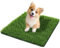 SSRIVER Lettiera per cani, 50 x 60 cm, per la casa e la toilette per cani, il balcone, l'addestramento, il prato di ricambio con erba artificiale per esterni, ideale per appartamenti e balconi