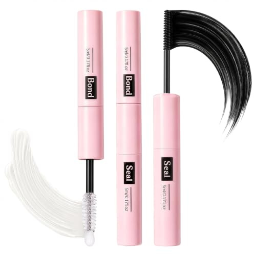 LINKKNOB Eyelash Glue Bond and Seal Lash Glue, Lash Bond and Seal | Lash Glue for Eyelash Clusters
