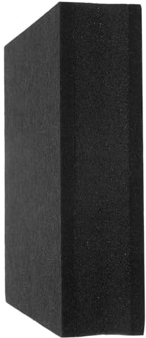 Balacoo High-density Acoustic Isolation Pad Noise Reduction Foam Platform for Speaker Stand and Subwoofer Thickened Soundproofing Panel for Studio and Home Use