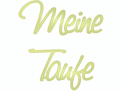 Knorr Prandell Wachsschrift Meine Taufe Gold