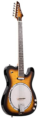 Gold Tone ES-Banjitar Electric Banjo (Six String, Flamed Maple)