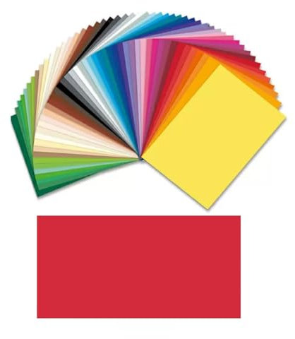 Folia Fotokarton 50x70cm 300g/qm hochrot