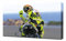 Valentino Rossi 09 Kunstdruck auf Leinwand, gerahmt, 50,8 x 76,2 cm, fertig zum Aufhängen