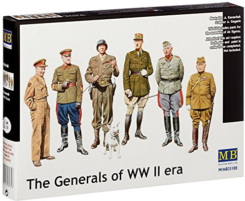 Masterbox MB35108 - 1/35 Generäle im 2.Weltkrieg