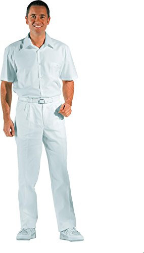 Leiber Bundfaltenhose weiss Größe 28