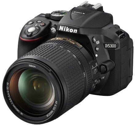 Nikon D5300 Appareil photo numérique Reflex 24.2 Boîtier nu Noir