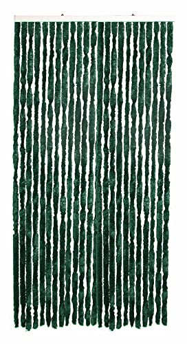 VERDELOOK | Tenda Ciniglia da Sole 120x230 cm, Verde, Fili: 27, Tenda per Insetti e Luce, per Porte