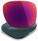 Mryok Lentilles de rechange pour Oakley Holbrook OO9102-55mm - Options, Polarisé - Soleil de minuit, taille unique