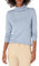 Amazon Essentials Maglione A Collo Alto E Maniche Lunghe Leggero con vestibilità Classica (Taglie Forti Disponibili) Donna, Blu Indaco Puntinato, S