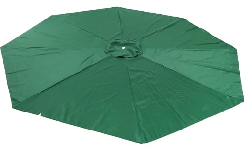 HEMOTON Sombrilla De Jardín Cuadrada Con Forro Uv Paraguas Solar Para Patio Y Playa Toldo De Repuesto Para Sombrilla Con 8 Varillas Protección Solar Ligera Y Resistente