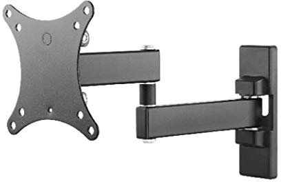 HOLMIOS EASY SOLUTIONS! Soporte TV con Brazo Giratorio y Extensible 13 Pulgadas - 27 Pulgadas - Compatible con VESA 75x75
