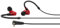 Sennheiser Monitor de Audio intrauditivo, Rojo, con Cable (508942)