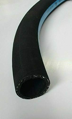 Generic Kühlwasserschlauch 22mm, Kautschuk, Schwarz, 1 Meter, 0,6 MPA, EPDM schwarz, textil, beständig gegen atmosphärische Faktoren, hohe Temperaturen und Ozon