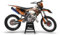 ARider Dekor (Aufkleber) für KTM SX (F) 125/250 / 350/450 2013-2015 (Orange)