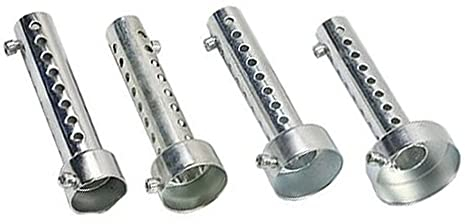 WRETKEON Universeller 1 x Gegendruckkern für Motorräder, modifiziertes Auspuffrohr, Auspuffrohr, Schalldämpfer, Tuning-Schalldämpfer für Motorräder (35 mm)