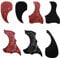 eMagTech Gitarren-Pickguards in Vogel- und Tropfenform, kratzfest, selbstklebend, verschleißfest, für Akustikgitarre, 7 Stück
