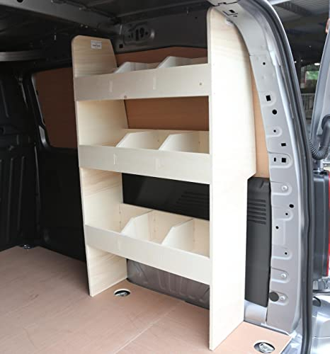 VANIFY - Kompatibel mit Renault KANGOO L2 2008+ Fahrzeugeinrichtung Fahrzeugregale, Beifahrerseite Regal