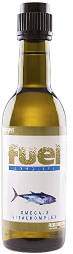 Fleischeslust Omega 3 Plus Vitamin E Komplex Glasflasche (1 x 0,25 Liter)