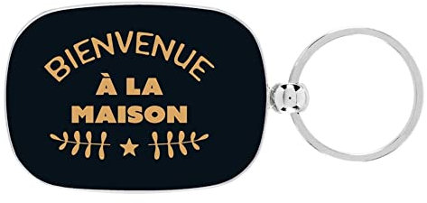 Porte-clés Opat Bienvenue a la maison - Derrière la porte