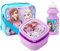 Frozen 3 Piece Lunch Bag, Sandwich Box & Bottle Set Childrens Insulated Character Bags for School & Travel