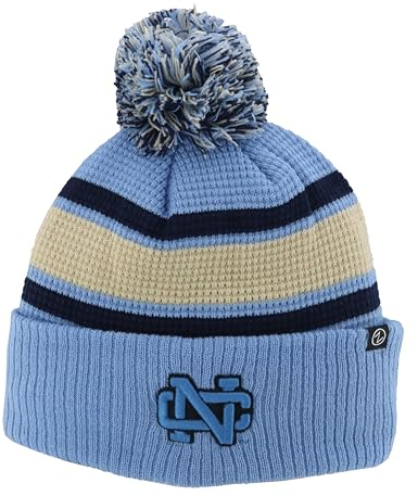 ZHATS Unisex-Erwachsene NCAA Offiziell lizenzierte, Waffelstrick Beanie Mütze, Team-Farbe, Einheitsgröße