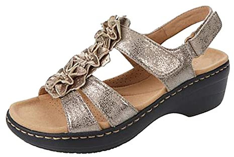 Susenstone Sandales Femmes Orthopedique Confortables Chaussures Plateforme Nu-pieds Été Sandales Femmes Sandales Plates Toe T-Sangle Comfy Semi Trailer Sandales Chaussures de Plage
