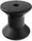 Halatua rouleau Keel – Rouleau d'archet en caoutchouc 7,6 cm, butée d'archet pour remorque bateau avec 1,27 cm, butée d'arc, rouleau d'arc noir pour remorque bateau