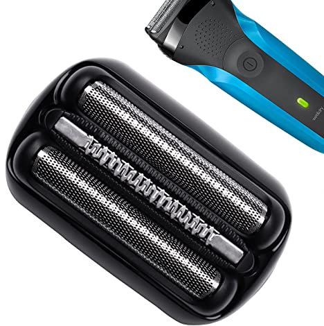 Tête de rasoir de rechange série 3 21B - Compatible avec toutes les têtes de rasoir Braun S3 - Compatible avec Braun 3040s 300s, 310s, 320s, 3050cc 360s 370cc-4, 3090cc etc.