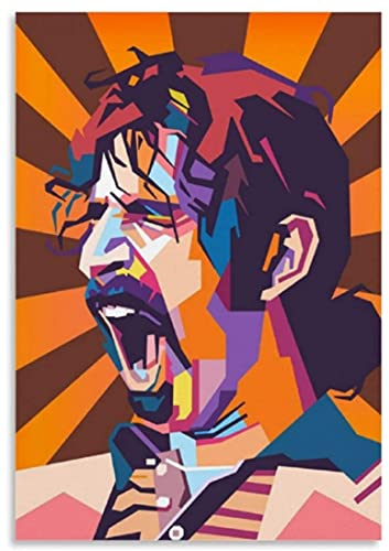 ALKOY Puzzles 1000 Teile Holzmontagebild Frank Zappa Poster Erwachsene Spiele Lernspielzeug Fj016Qx
