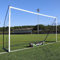 QUICKPLAY Kickster Pro Fußballtor und Basisgewicht für Elite-Fußballtraining auf Rasen, Hartböden oder Gras [Einzeltor] (30,5 x 1,8 m)