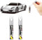SEGMINISMART Lackstift Auto,Auto Lackstift,Auto Reparatur Lack Auto Pinsel,Lack Reparatur,Auto Kratzer Reparatur Stift,Lackstift Auto Lack Reparatur für Auto Kratzer Reparatur,2 Stück,Silber
