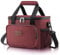 Lifewit Bolsa Termica Porta Alimentos 8.5L(12 Latas), Bolso Comida Trabajo Hombre y Mujer, Lunch Bag para Lonchera, Pequeña Bolsas Nevera Portatil para Playa, Viaje, Work, Burdeos