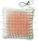 Heated Cushion USB Heating Pad Chair Sofa Throw Pillow 5V Soft Faux Fur Square Heat Pillow for Back, Waist, Neck, Period Pain Relief - Perfect for Home, Office, 45x45cm, Green
