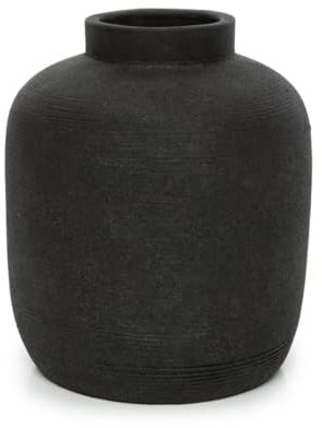 Bazar Bizar Vase Schwarz L Peaky