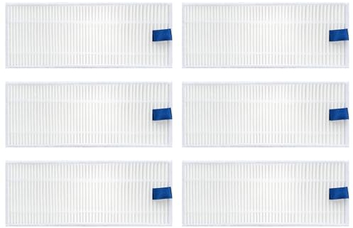 Accessoires de rechange pour aspirateur robot Rowenta X-plorer Serie 75 (pas pour les années 75), brosse principale, brosse latérale, filtre, chiffon de nettoyage (6 filtres)