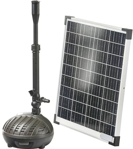 Heissner Solar-Teichpumpen-Set 1000 l/h HYBRID
