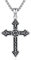 Kreuz Kette für Herren 925 Sterling Silber Keltisches Kreuz Anhänger Halskette Keltisches Knoten Amulett Schmuck für Herren Damen