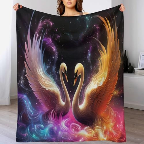 AAPZY Biene Anime-Charaktere Decke Decke Flannel Sofadecke Strandtuch Teppich Picknickdecke Weich & Plüsch Umhang Für Schlafzimmer, Alle Jahreszeiten (130×150cm)